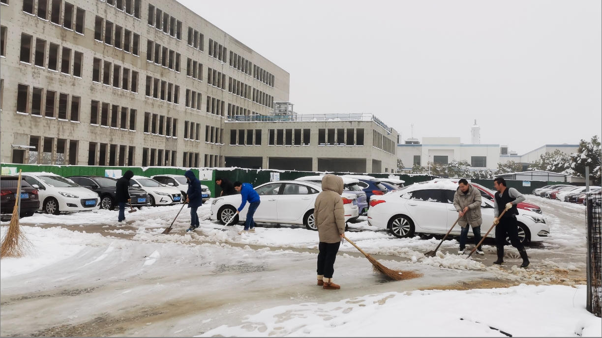 雪绽琼花日 扫雪暖心时丨三亿在线官网-三亿(中国)
开展扫雪除冰活动
